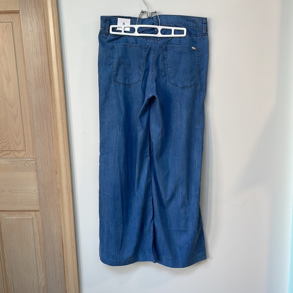 White House black market the wide leg jean high rise - Picture 3 of 7